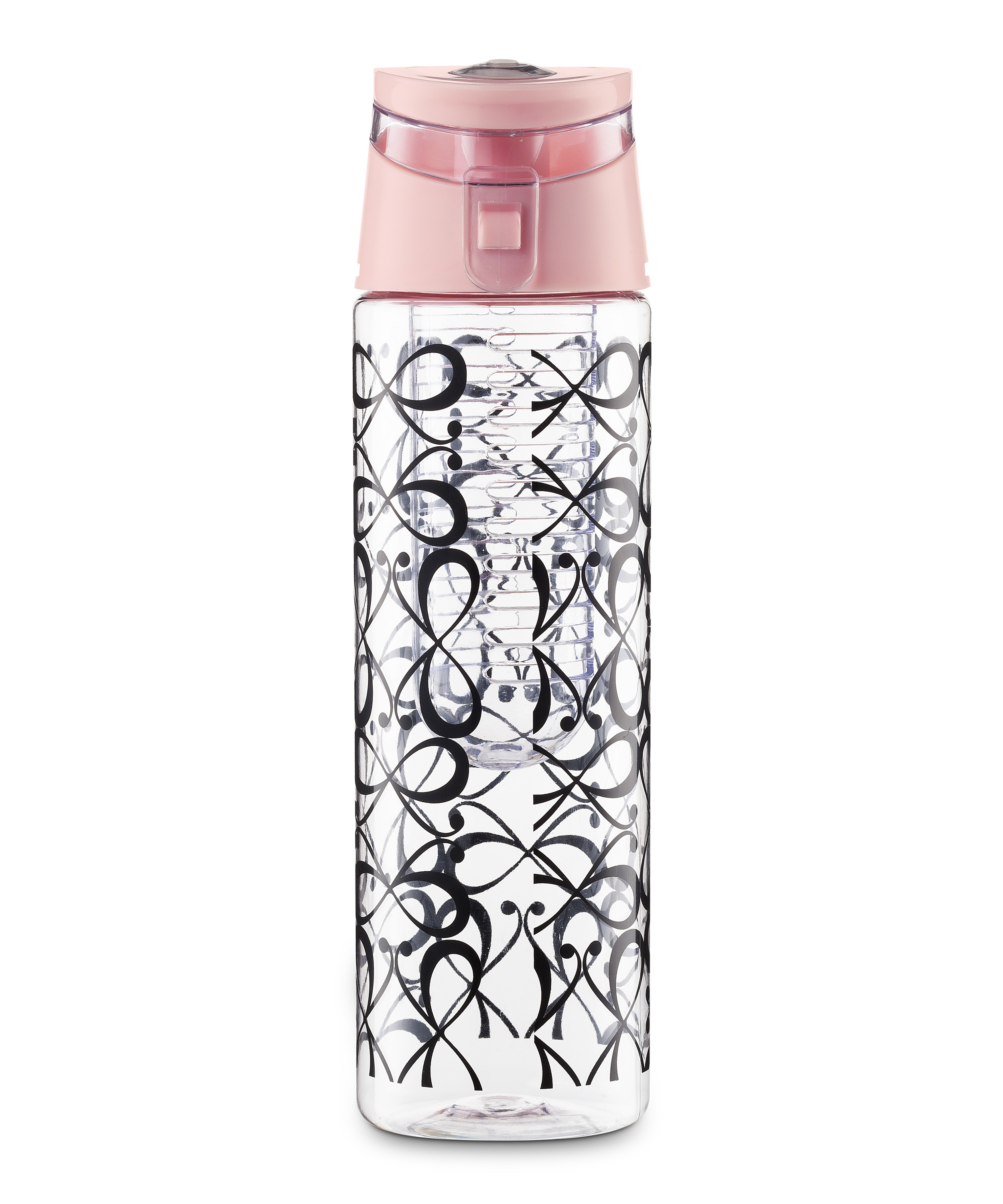 Bouteille d'eau, Noir, main