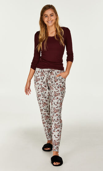 Pantalon de pyjama Loose fit, Gris