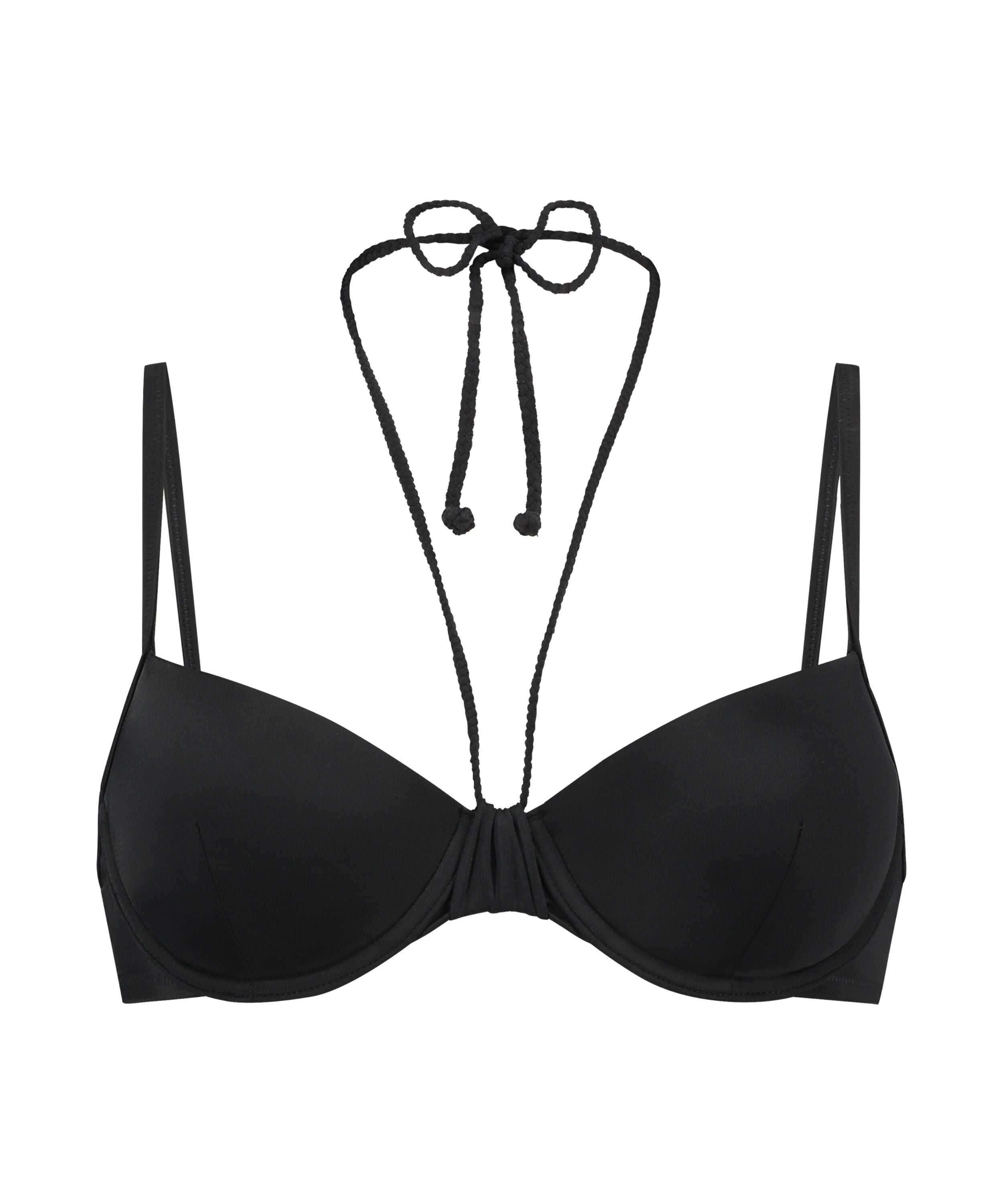 Haut de bikini Luxe, Noir