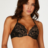Soutien-gorge push-up à armatures préformé Lexi, Noir