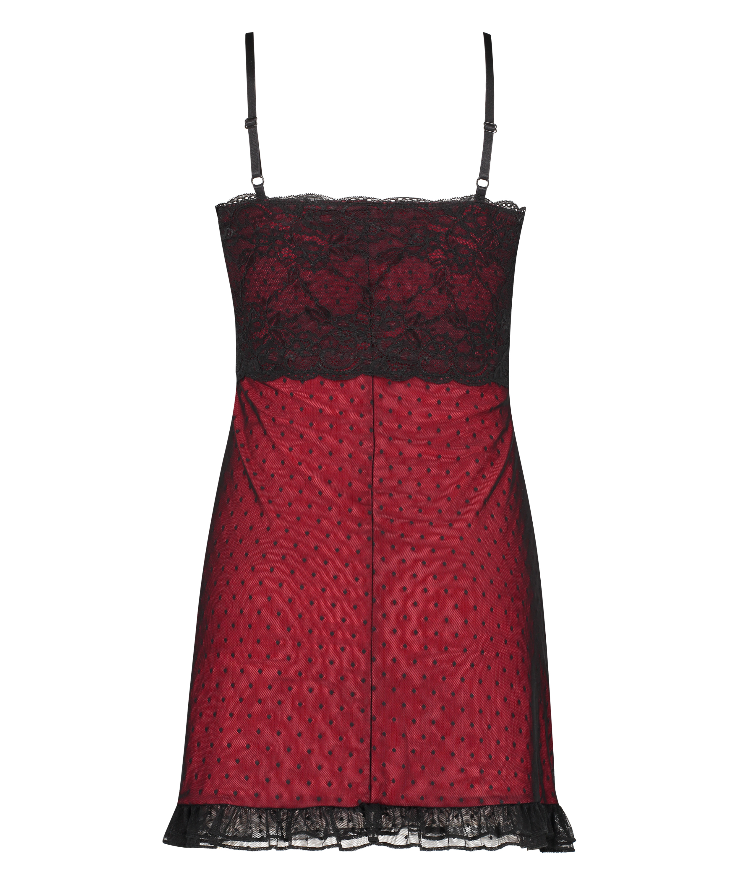 Nuisette Bandeau, Rouge, main