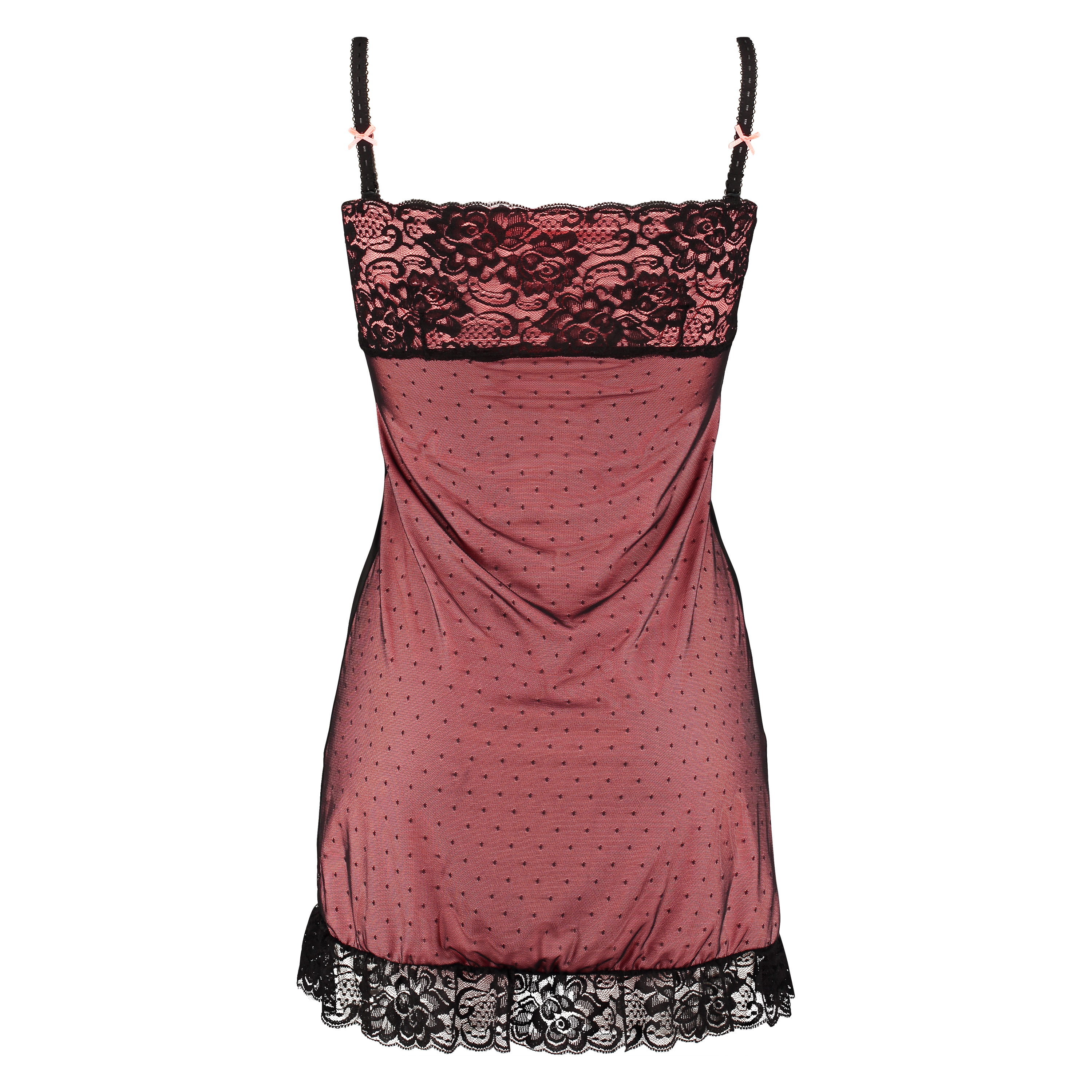 Slip strapless, Noir, main