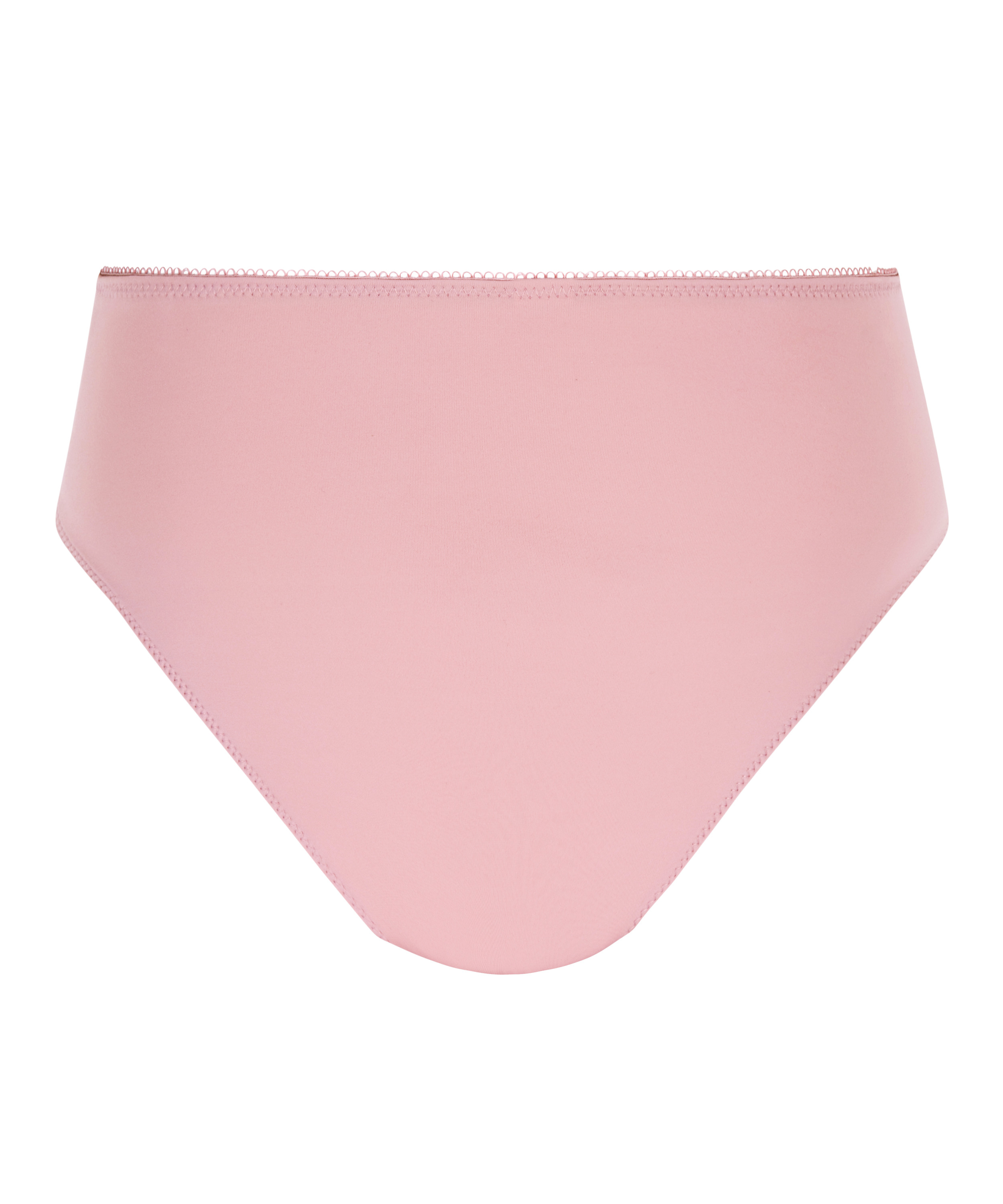 Slip taille haute Diva, Rose, main
