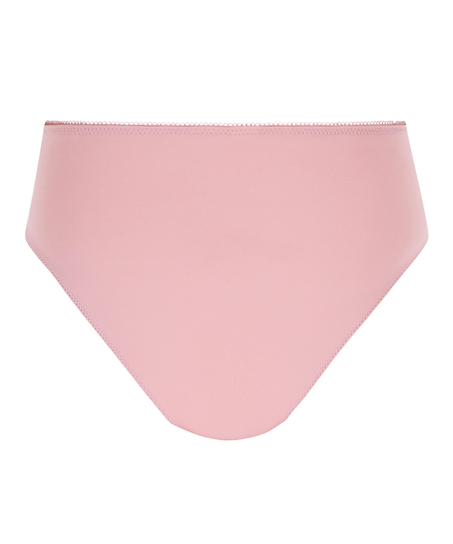 Slip taille haute Diva, Rose