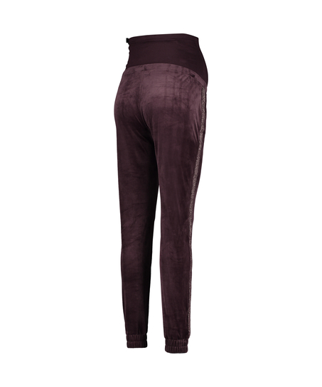 Pantalon de jogging Maternity GS Velour, Violet