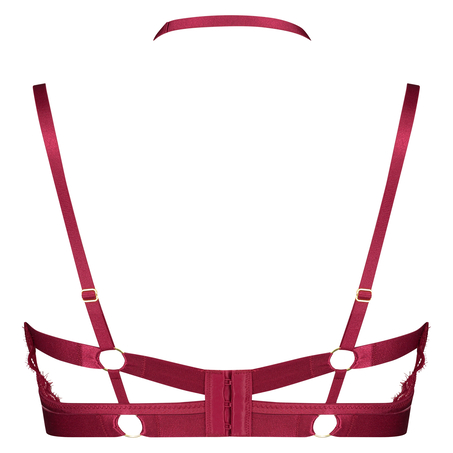 Soutien-gorge à armatures non-préformé Jacky, Rouge