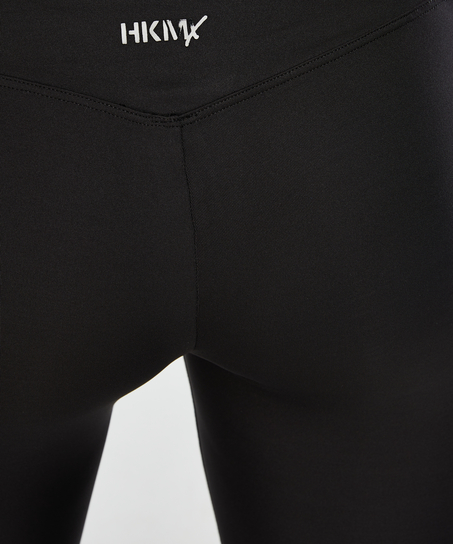 Legging de sport taille haute HKMX maillage, Noir