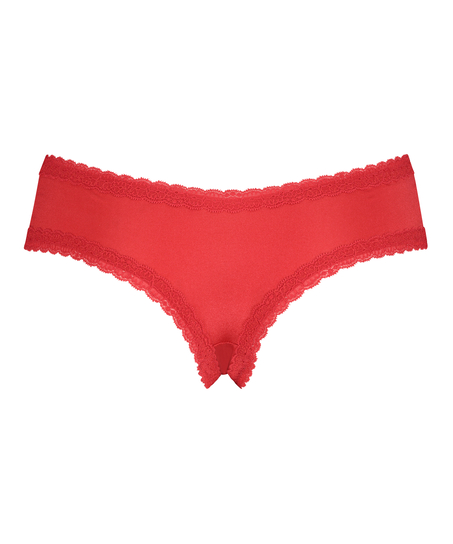 Slip brésilien v-shape Vixon, Rouge