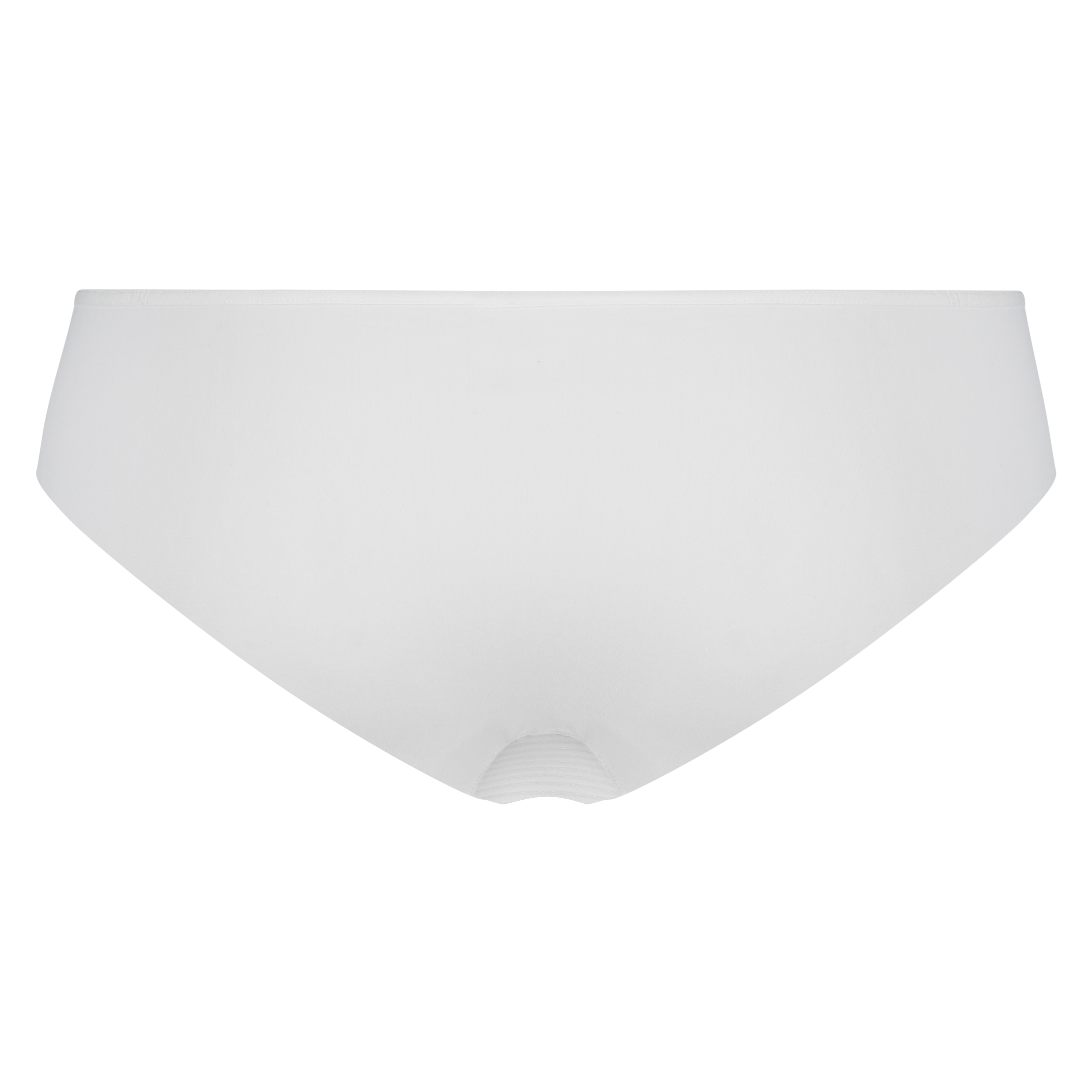 Slip brésilien invisible Stripe mesh, Blanc, main