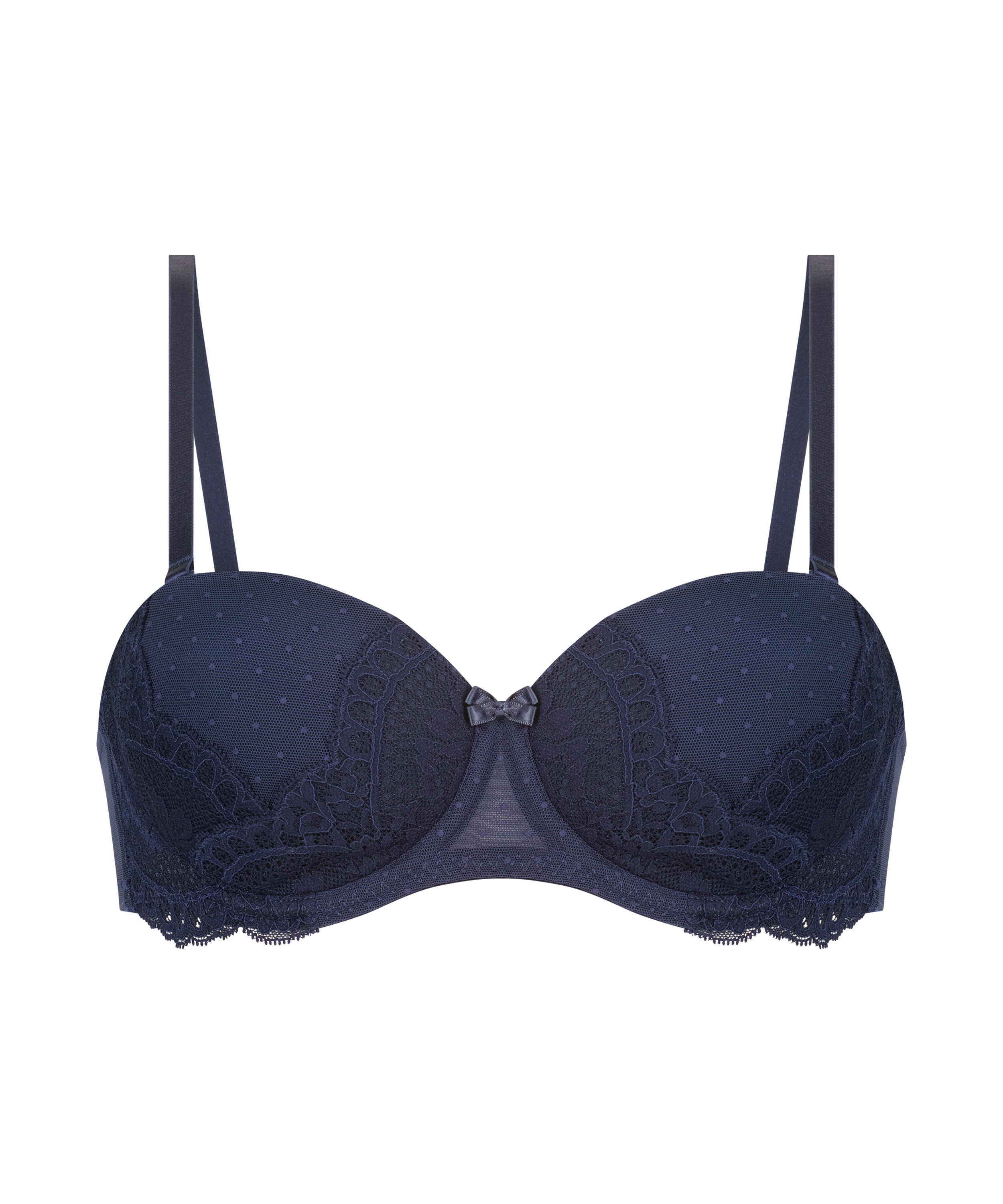 Soutien-gorge sans bretelles avec armatures préformé Tracey, Bleu, main