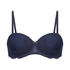 Soutien-gorge sans bretelles avec armatures préformé Tracey, Bleu