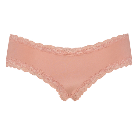 Slip brésilien V-shape micro, Rose