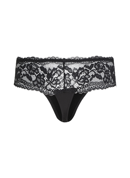 Lot de 3 boxers string Florence, Noir