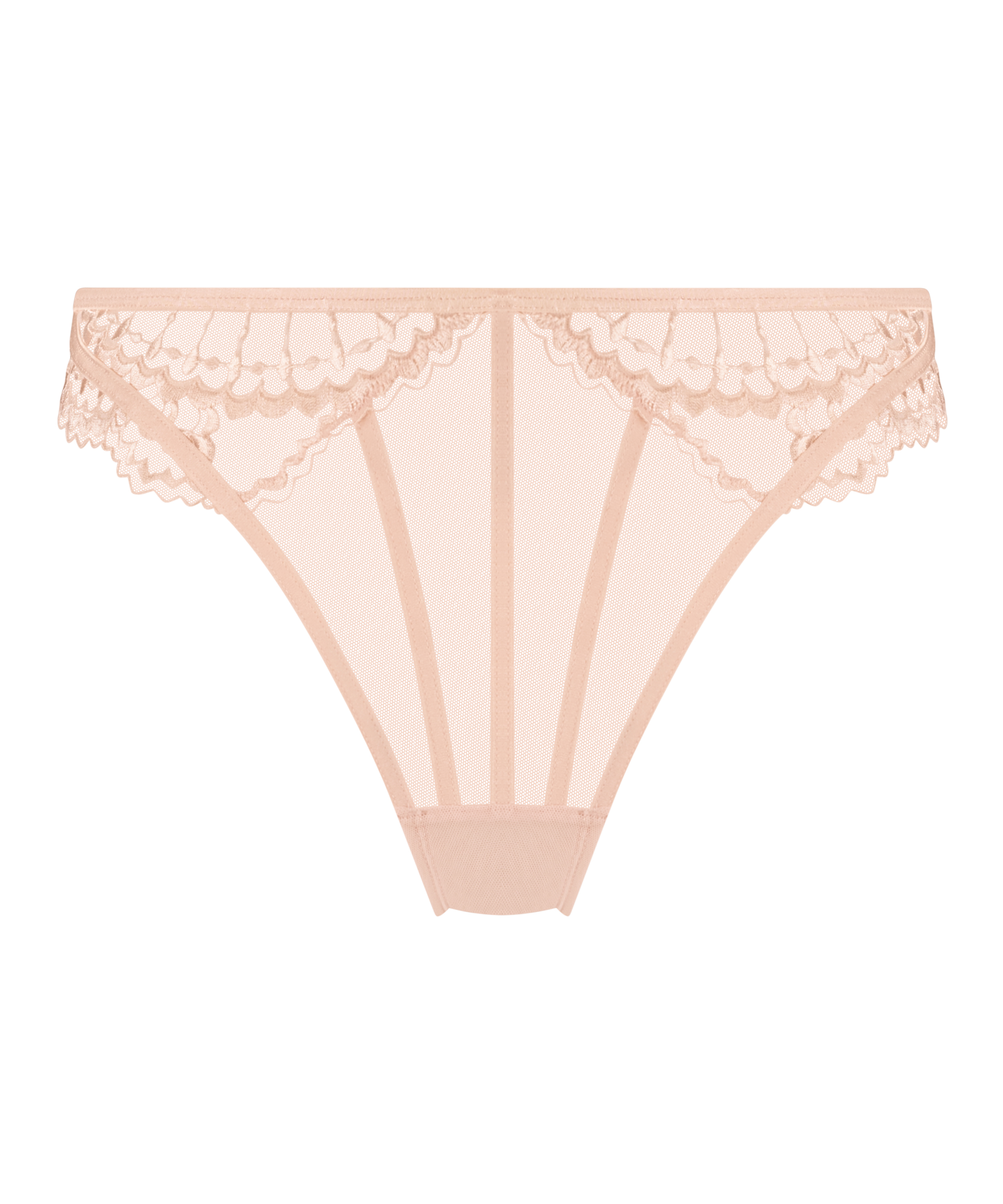 Slip brésilien Jade, Rose, main