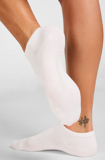 Hunkemöller Lot de 3 Socquettes Sneaker en Coton Blanc