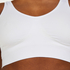 Top basic sans coutures, Blanc