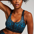 HKMX Soutien-gorge de sport The Pro Maintien niveau 3, Bleu
