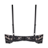 Soutien-gorge rembourré à armatures Elly, Noir