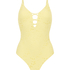Maillot de bain en crochet, Jaune