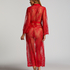 Kimono Allover Lace, Rouge