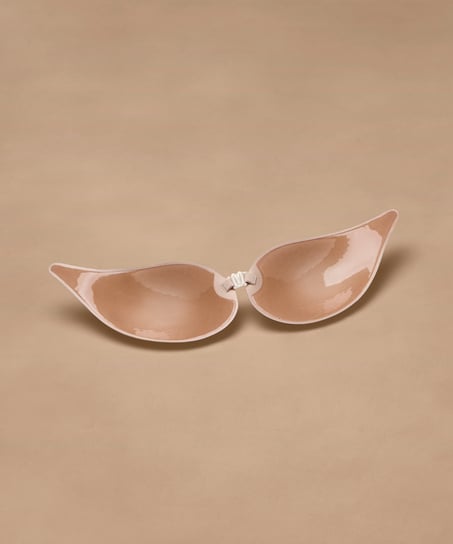 Soutien-gorge adhésif Plunge, Beige