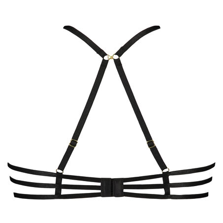 Soutien-gorge &agrave; armatures non-pr&eacute;form&eacute; Yuna, Noir