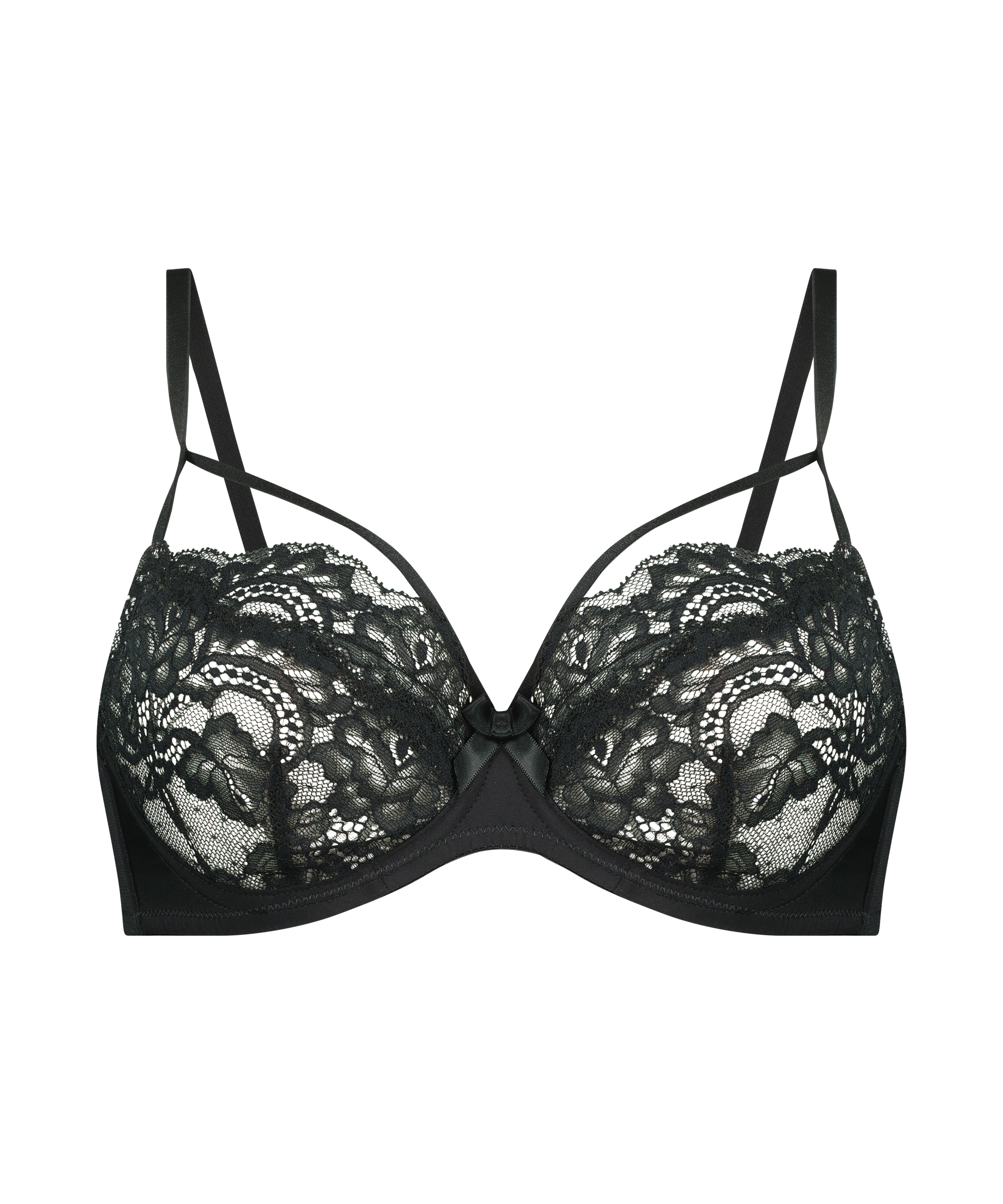 Soutien-gorge à armatures non-préformé Mavis, Noir, main