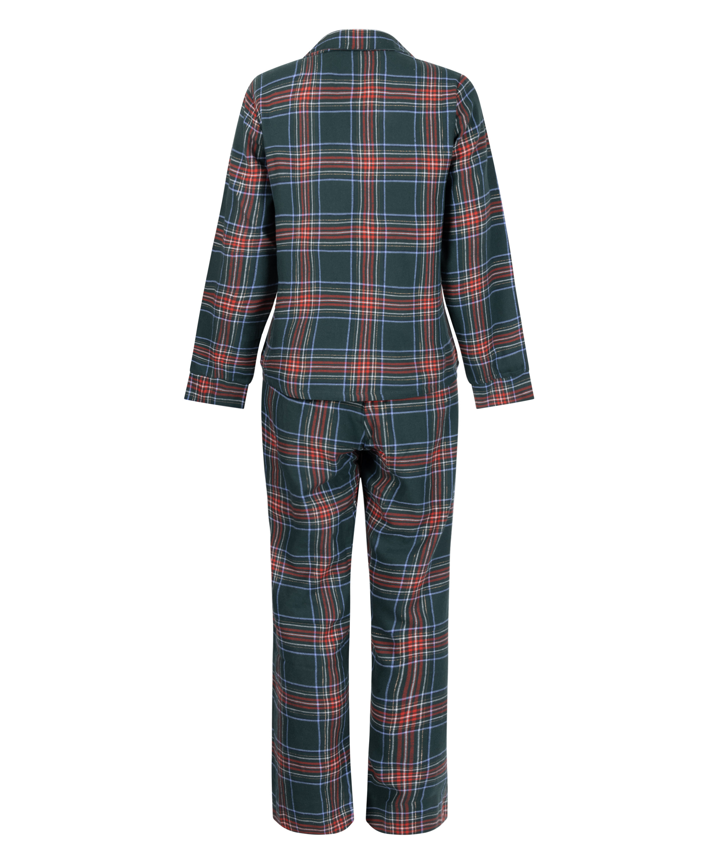 Ensemble pyjama Flannel, Vert, main