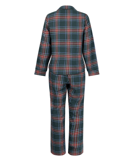 Ensemble pyjama Flannel, Vert