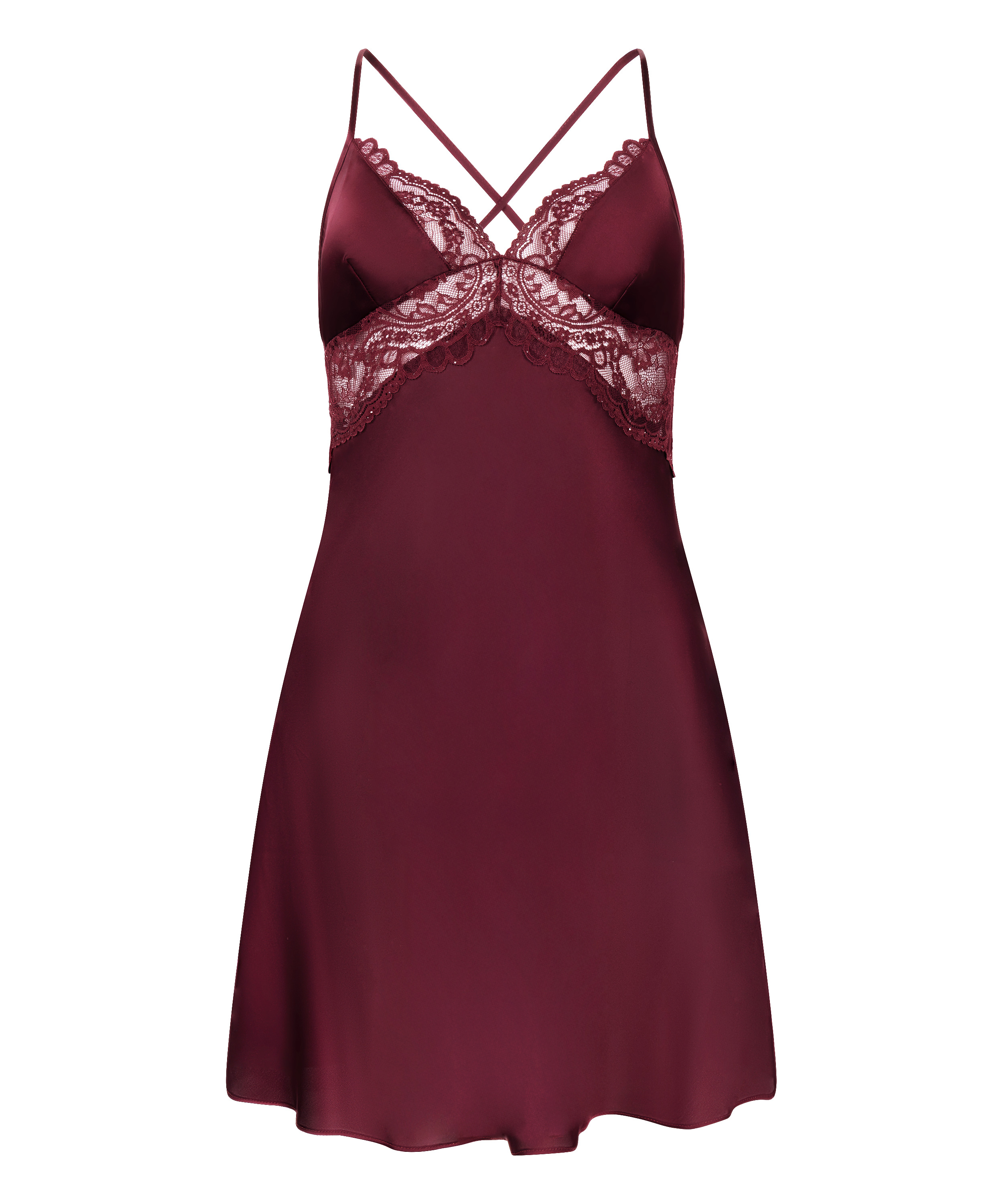 Robe fourreau Isadora, Rouge, main