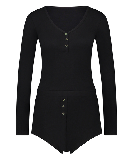 Ensemble de pyjama, Noir
