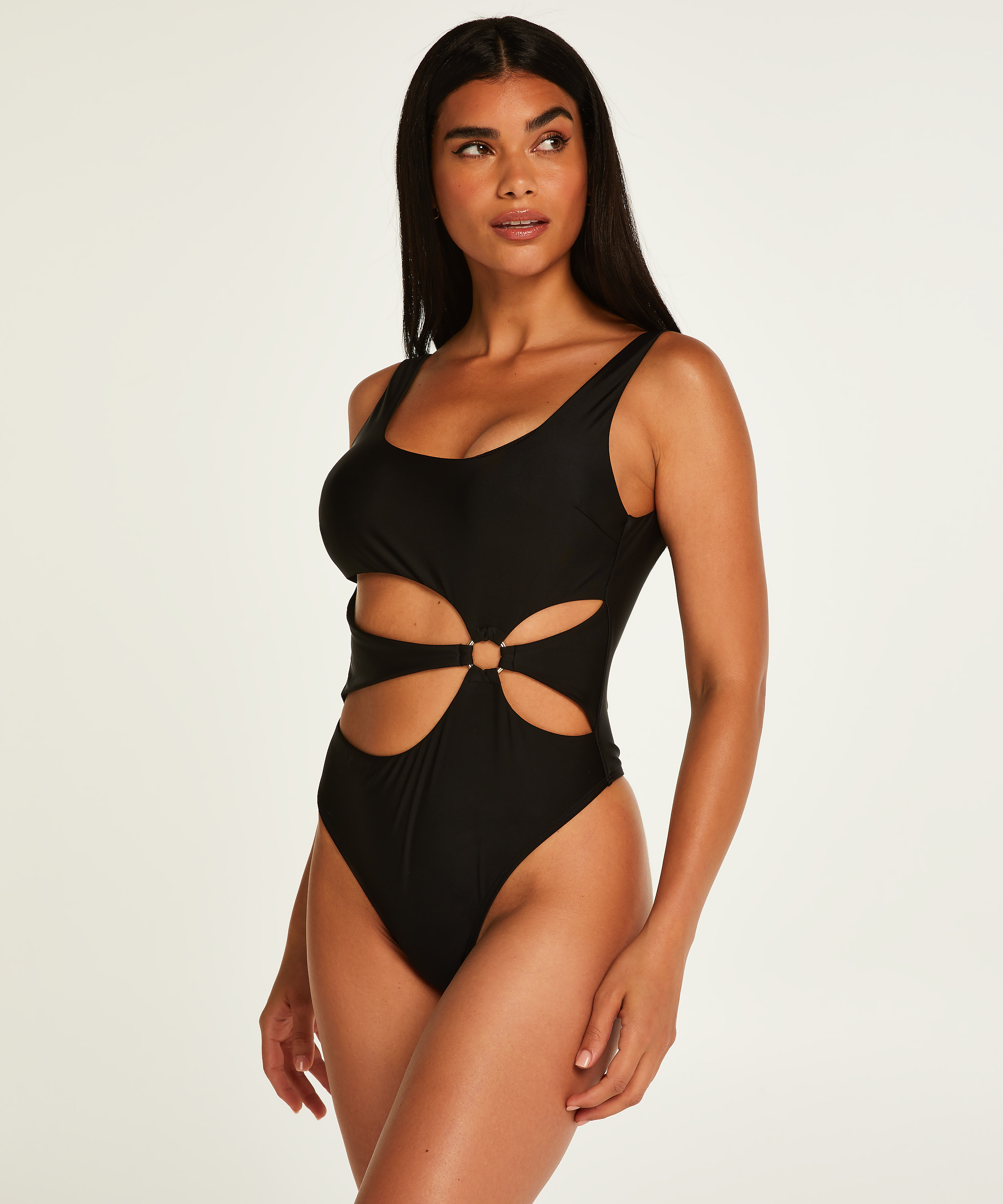 Maillot de bain Sicily, Noir, main