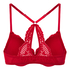Soutien-gorge à armatures push-up préformé Whitney, Rouge