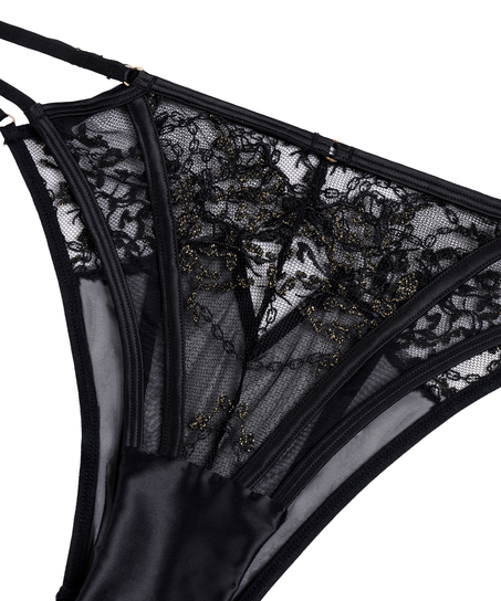 Slip brésilien Felicia, Noir