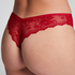 Invisible string Lace Back, Rouge