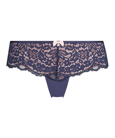 Slip brésilien Rose, Bleu