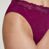 Slip taille haute Diva, Violet