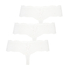 Lot de 3 boxers string Florence, Blanc