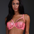 Soutien-gorge à armatures non-préformé Alexandra, Rose