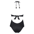 Maillot de bain Borneo Mesh, Noir