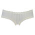 Slip br&eacute;silien V-shape mesh, Blanc