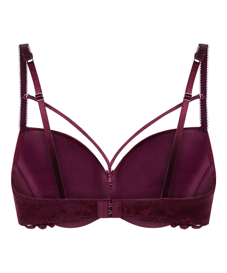 Soutien-gorge à armatures préformé Isadora, Rouge