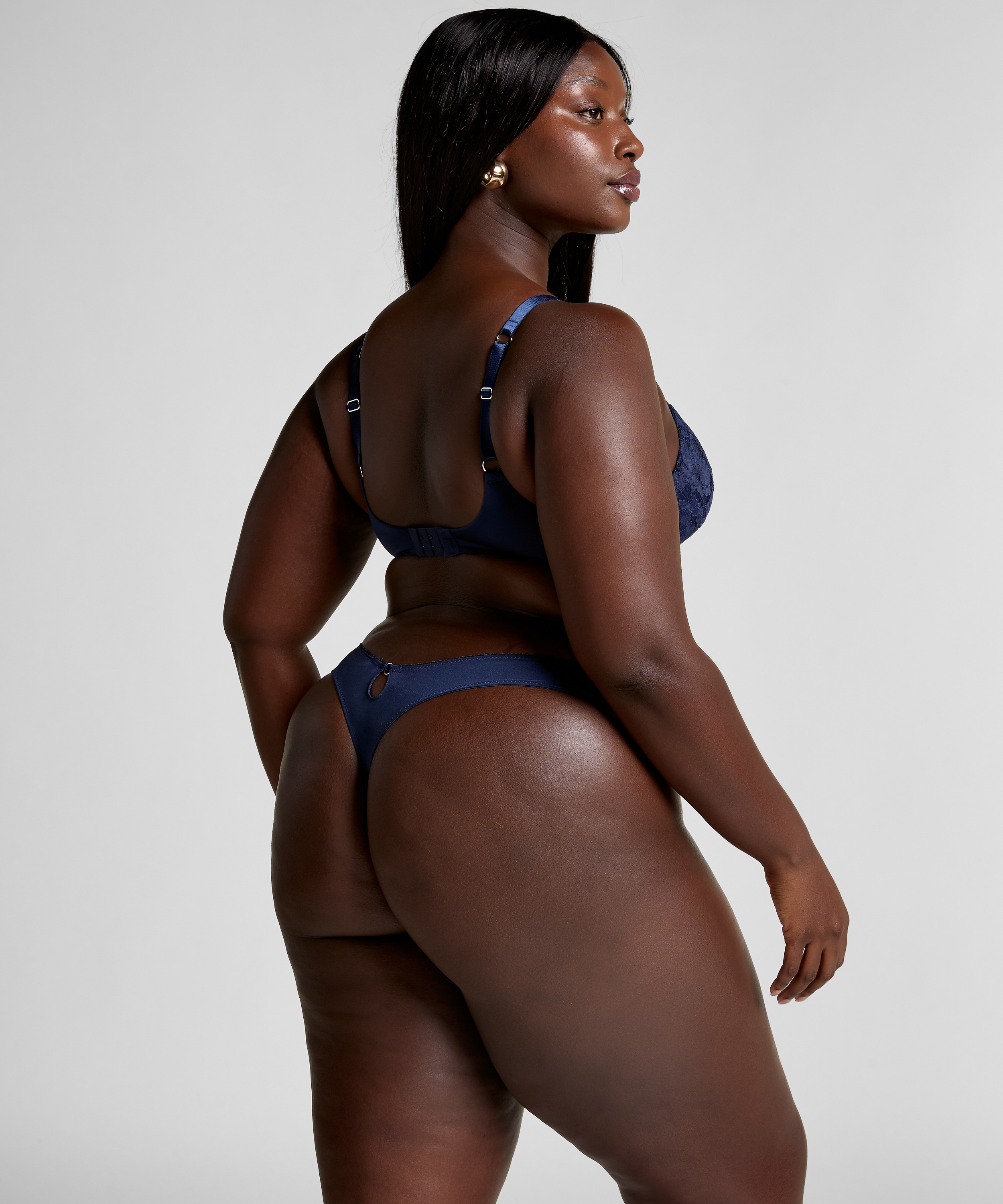 Soutien-gorge sans armatures préformé Andrea, Bleu, main