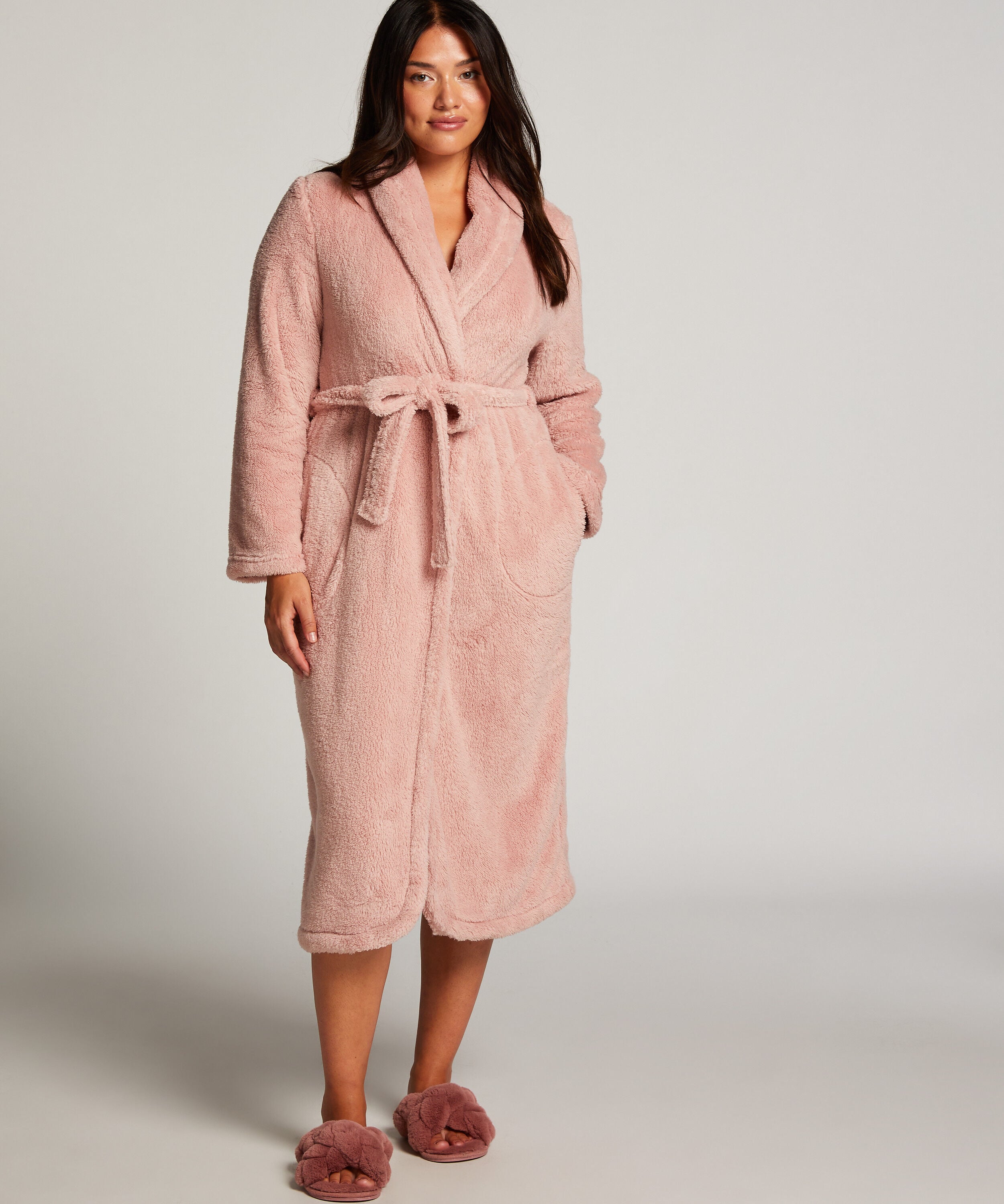 Peignoir Fleece, Rose