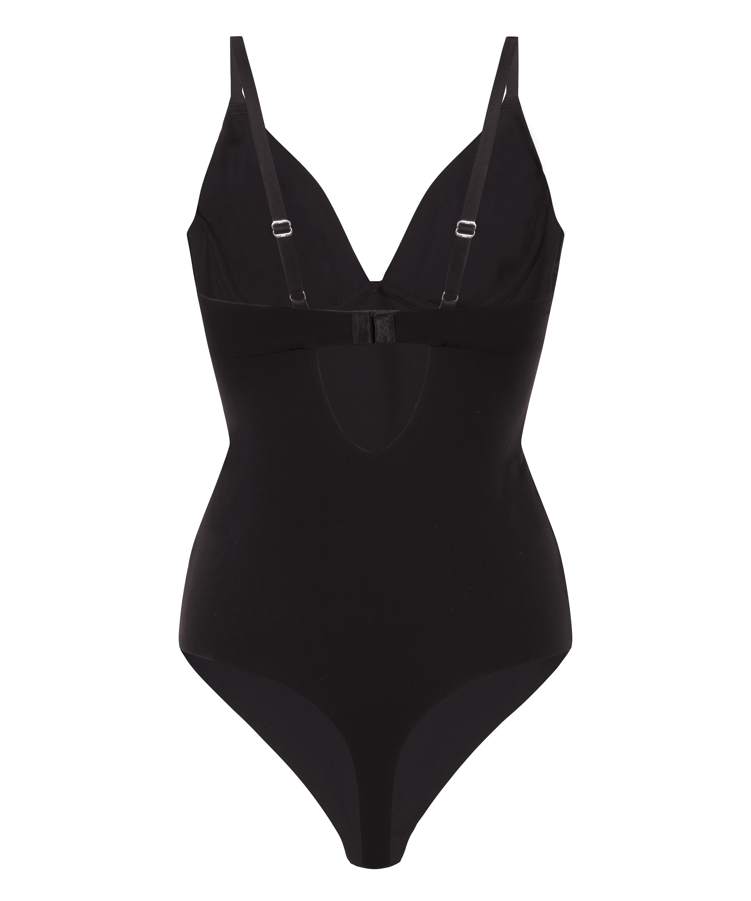 Body lisse et non rembourré, Noir, main