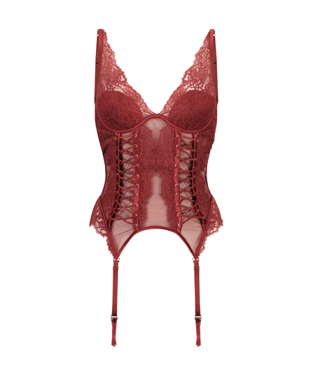 Bustier Mathilde, Rouge