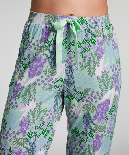 Pantalon de pyjama Jersey, Vert