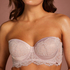 Soutien-gorge préformé sans bretelles avec armatures Leni, Violet
