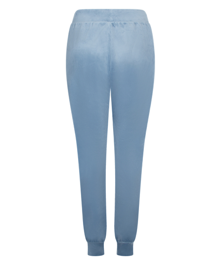 Petite Pantalon de jogging Velours, Bleu