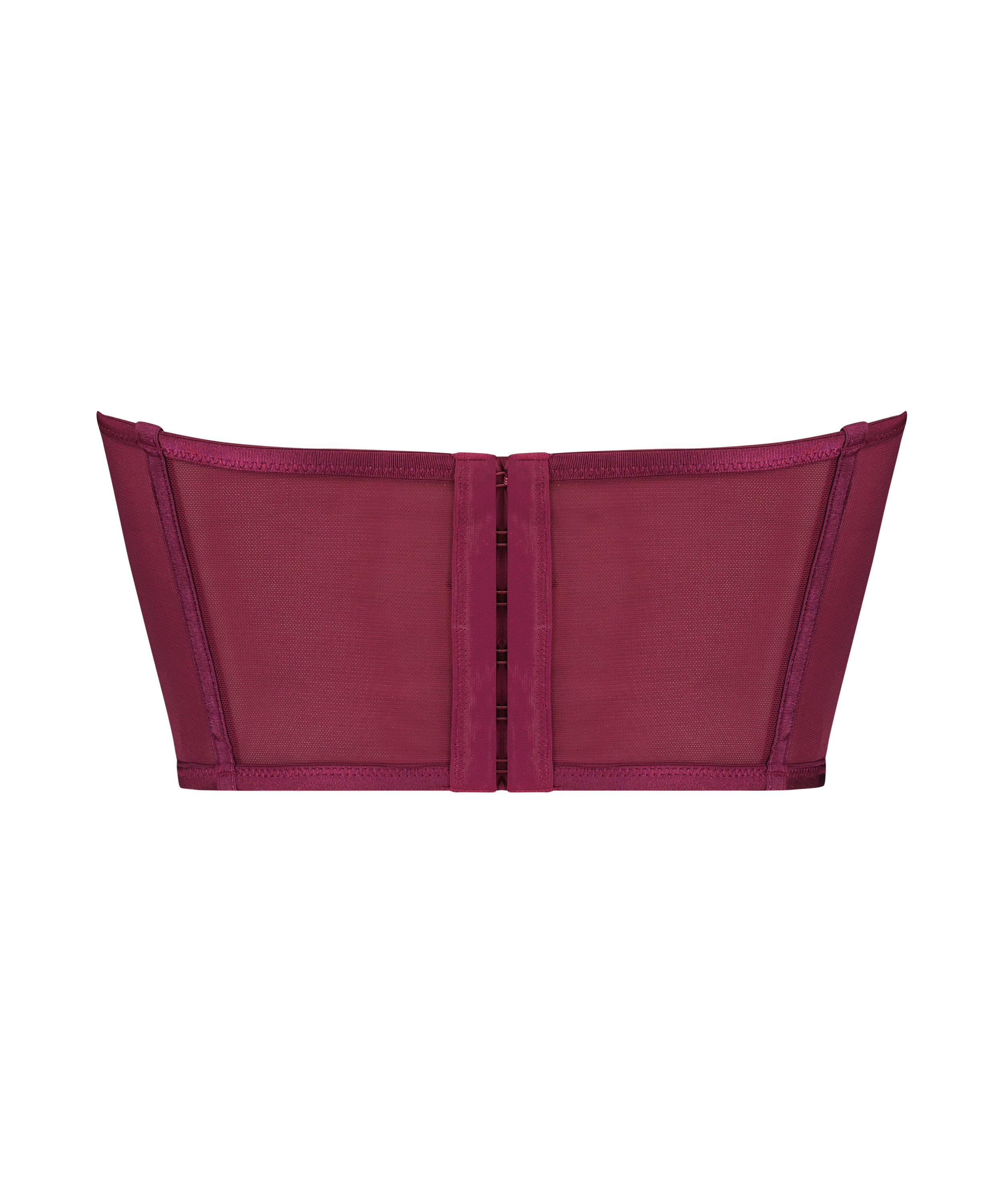 Bustier sans bonnet Sia, Violet, main